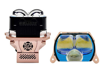 Three-eyes ​Square LED Projector